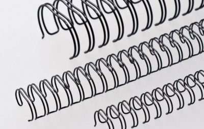 Spirál, fém, 3:1, 12.7mm, 105lap, RENZ, fekete